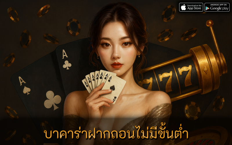 บาคาร่าฝากถอนไม่มีขั้นต่ำ