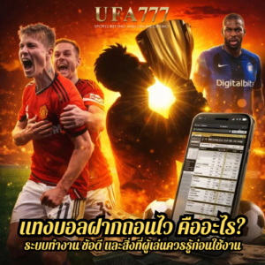 แทงบอลฝากถอนไว คืออะไร? ระบบทำงาน ข้อดี และสิ่งที่ผู้เล่นควรรู้ก่อนใช้งาน