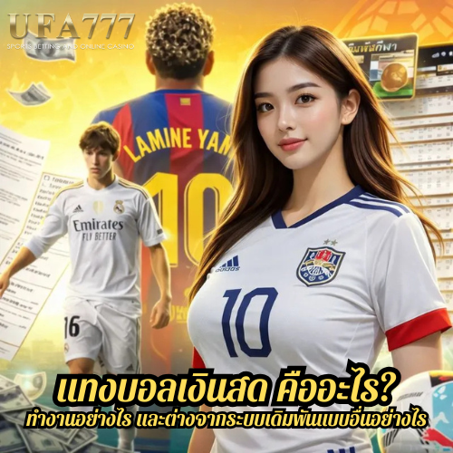 แทงบอลเงินสด คืออะไร? ทำงานอย่างไร และต่างจากระบบเดิมพันแบบอื่นอย่างไร