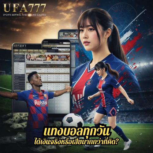 แทงบอลทุกวัน ได้เงินจริงหรือเสียมากกว่าที่คิด?