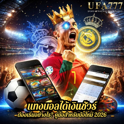 แทงบอลได้เงินชัวร์ ต้องเริ่มอย่างไร? คู่มือสำหรับมือใหม่ 2026