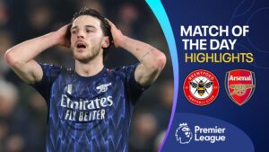 อาร์เซนอลสะดุดเสมอเบรนท์ฟอร์ด สัญญาณเตือนก่อนโค้งสุดท้ายพรีเมียร์ลีก?