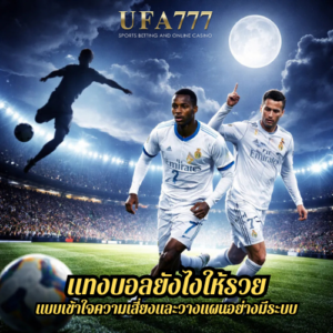 แทงบอลยังไงให้รวย แบบเข้าใจความเสี่ยงและวางแผนอย่างมีระบบ