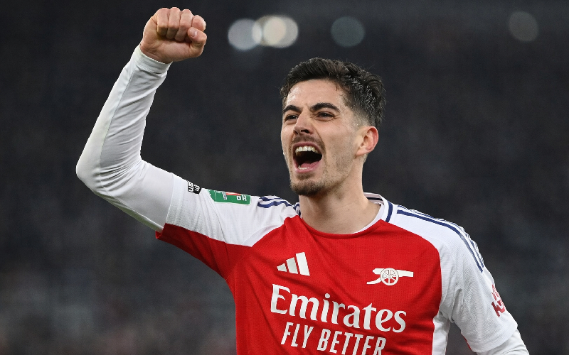 ไค ฮาแวร์ตซ์ ยิงประตูช่วงทดเวลาบาดเจ็บ