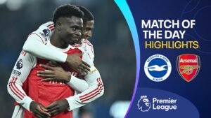 อาร์เซน่อลเฉือนไบรท์ตันแบบดราม่า ชัยชนะที่อาจเปลี่ยนเส้นทางลุ้นแชมป์พรีเมียร์ลีก